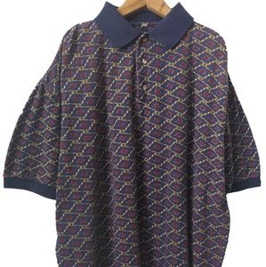 Vintage Sauce by Berne Multicolor Polo Golf Shirt